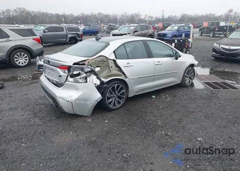 2022 Toyota Corolla Se z USA, uszkodzony, nr VIN 5YFP4MCE2NP119330